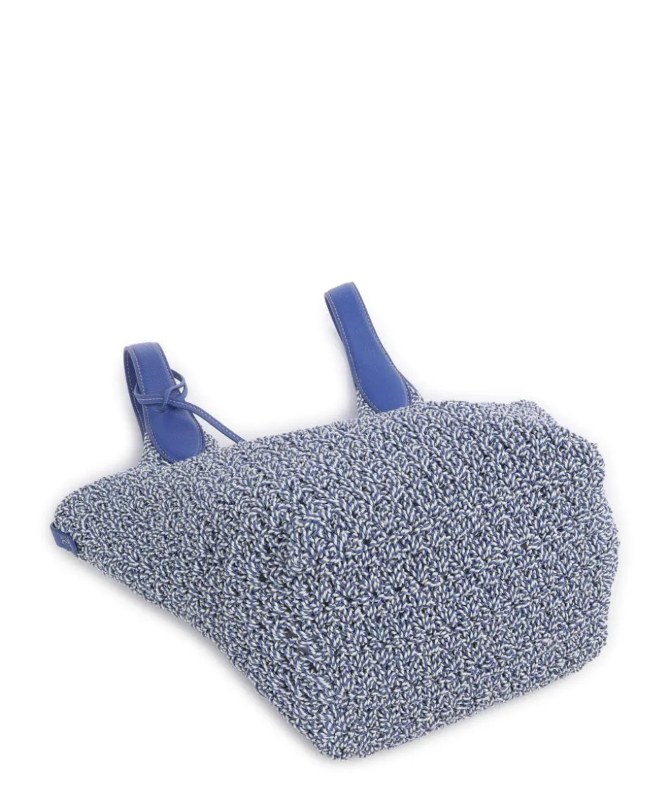Play Medium Handtasche Baumwolle blau/weiß