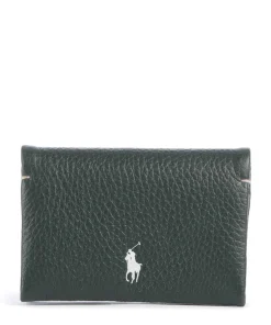 Play Small Geldbörse genarbtes Rindsleder dunkelgrün