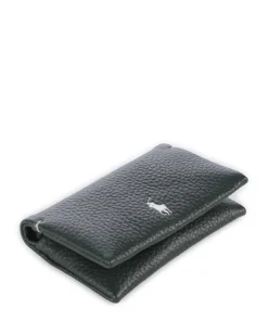 Play Small Geldbörse genarbtes Rindsleder dunkelgrün