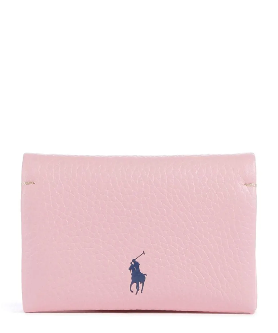 Play Small Geldbörse genarbtes Rindsleder rosa