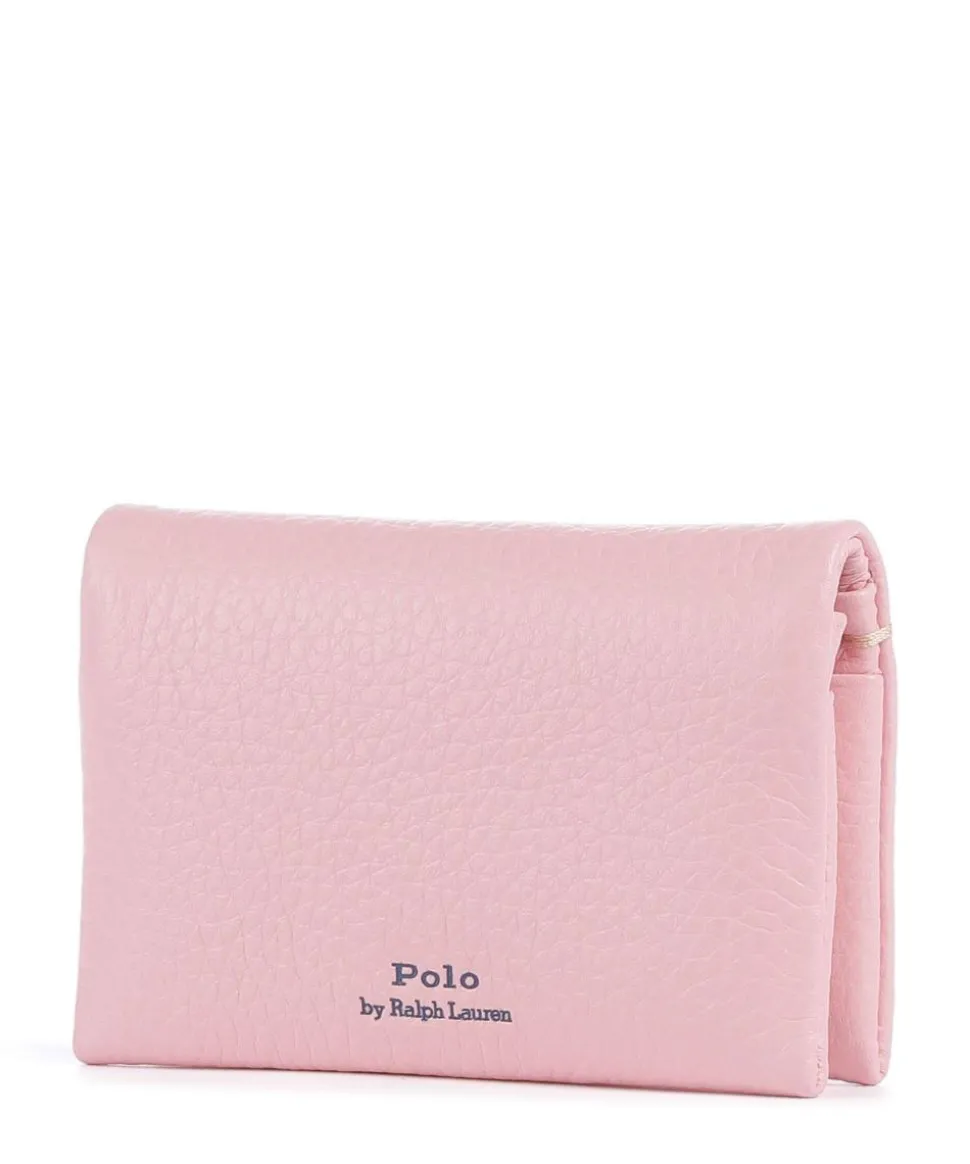 Play Small Geldbörse genarbtes Rindsleder rosa
