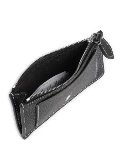 Play Small Kreditkartenetui genarbtes Rindsleder schwarz