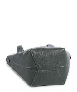 Play Small Umhängetasche genarbtes Rindsleder dunkelgrün