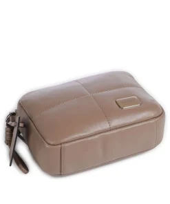 Plaza Umhängetasche weiches Rindsleder hellbraun