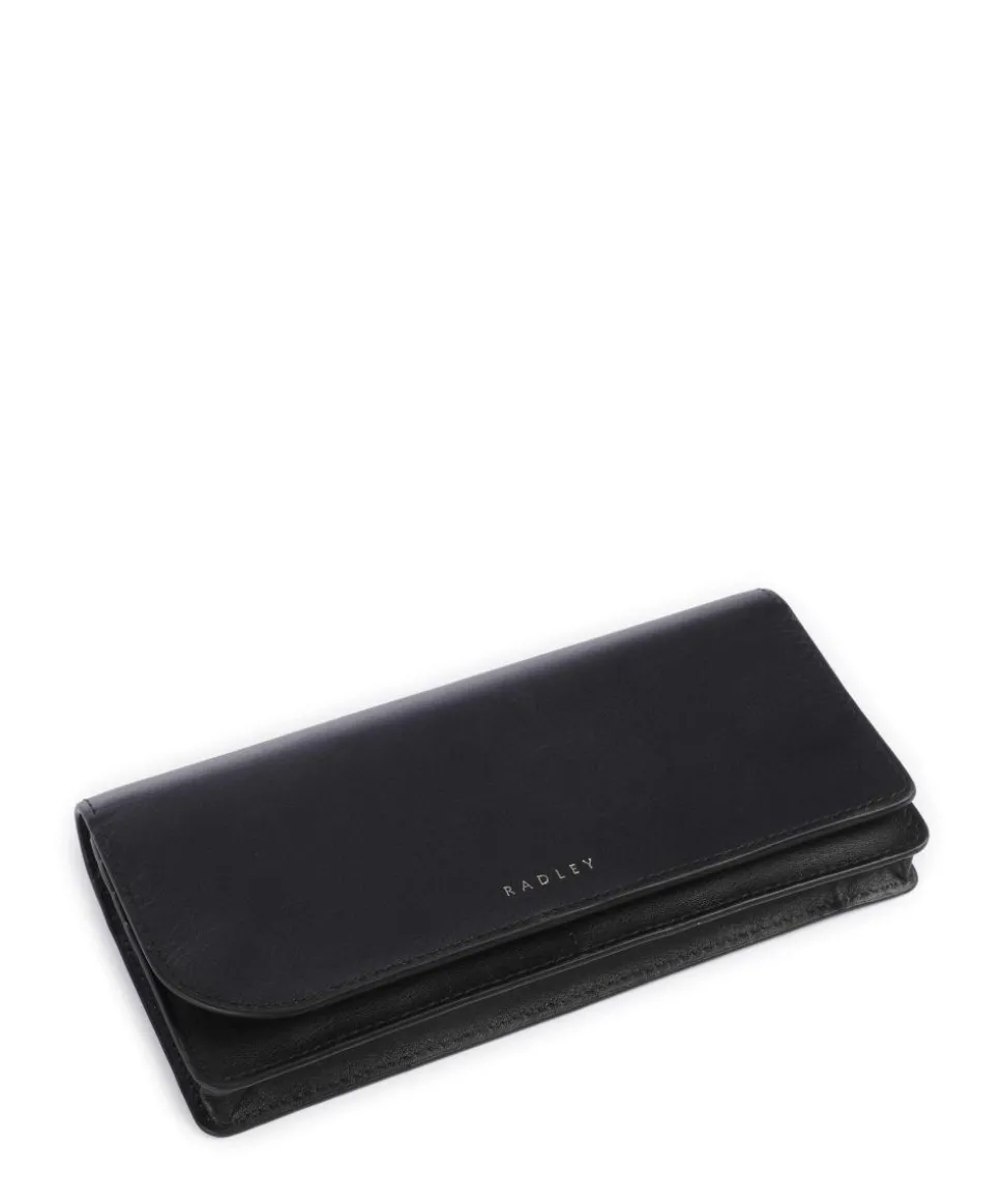 Pockets Geldbörse Rindsleder schwarz