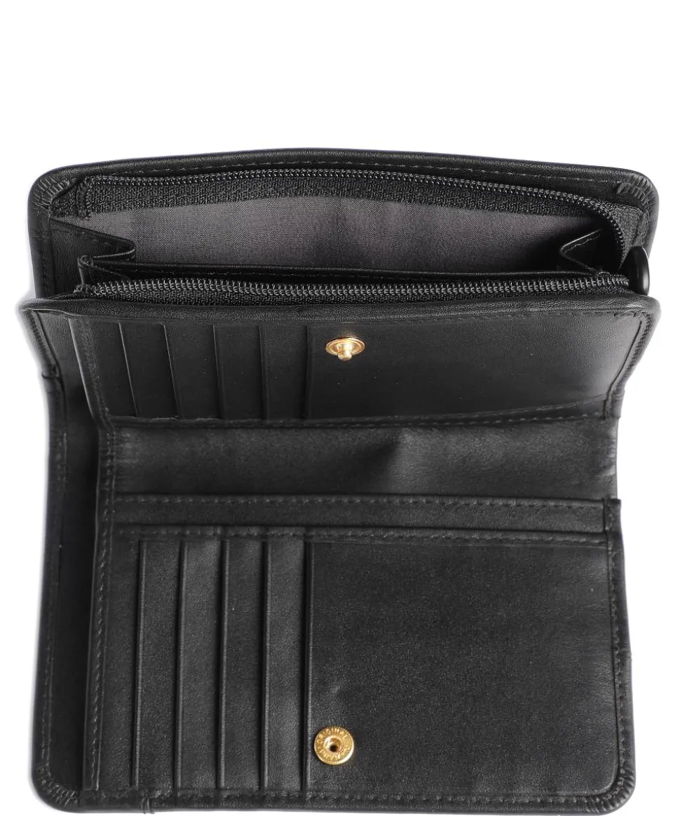 Pockets Kreditkartenetui Leder schwarz