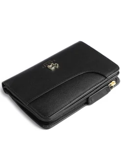 Pockets Kreditkartenetui Leder schwarz