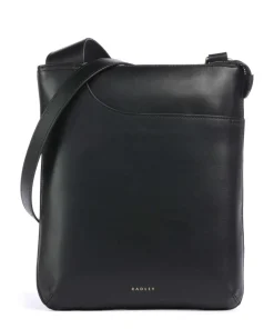 Pockets Small Umhängetasche fein genarbtes Rindsleder schwarz