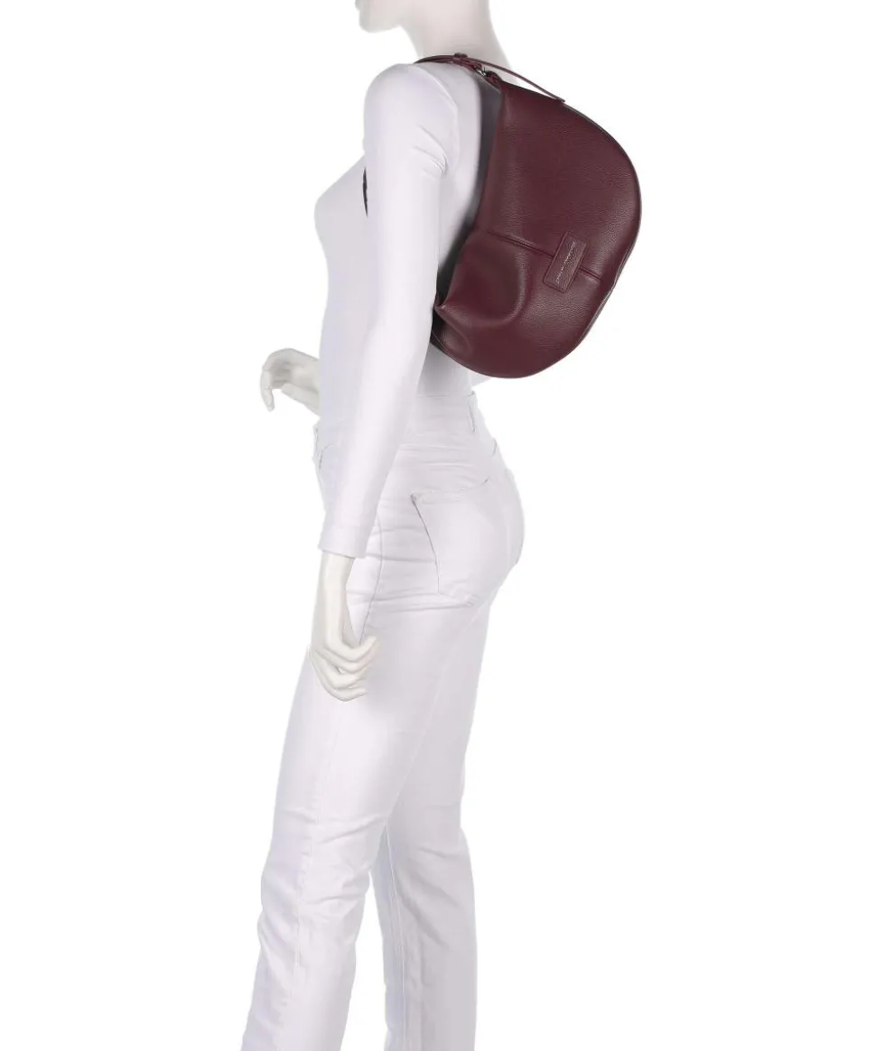 Polly M Beuteltasche Lederimitat wein