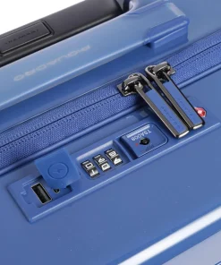 POP 4-Rollen Trolley blau 55 cm