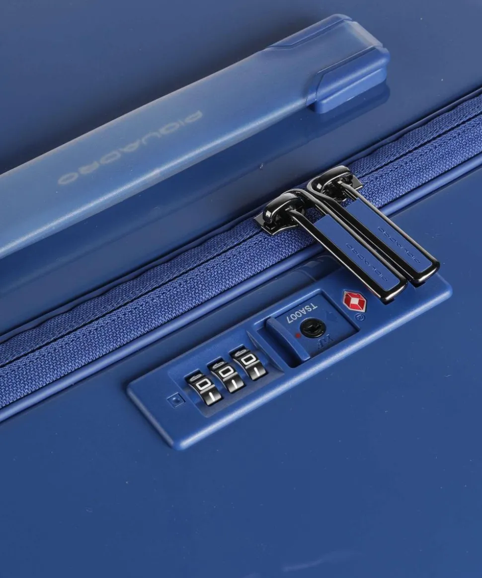 POP 4-Rollen Trolley blau 80 cm