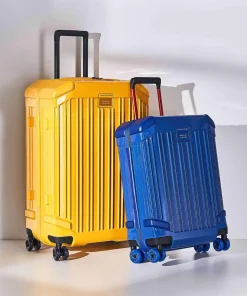 POP 4-Rollen Trolley gelb 69 cm