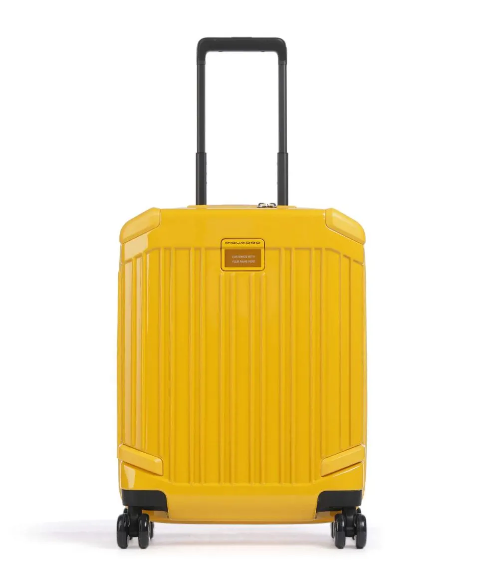 POP 4-Rollen Trolley gelb 55 cm