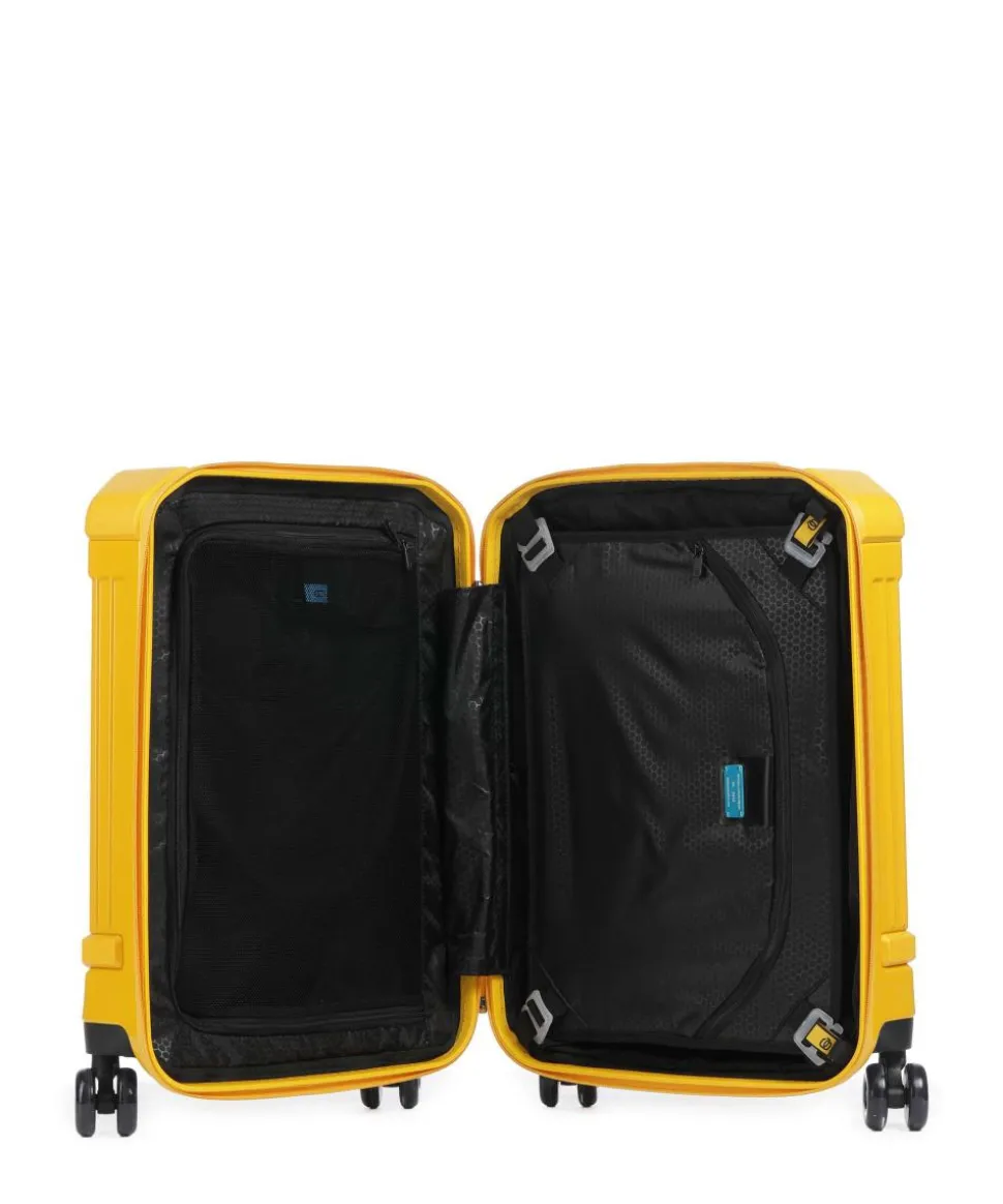 POP 4-Rollen Trolley gelb 55 cm