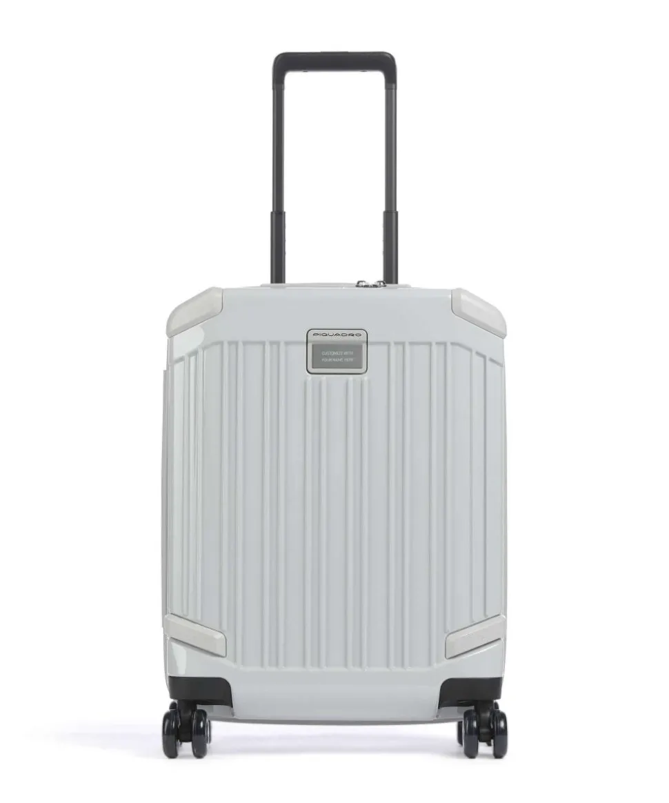 POP 4-Rollen Trolley hellgrau 55 cm