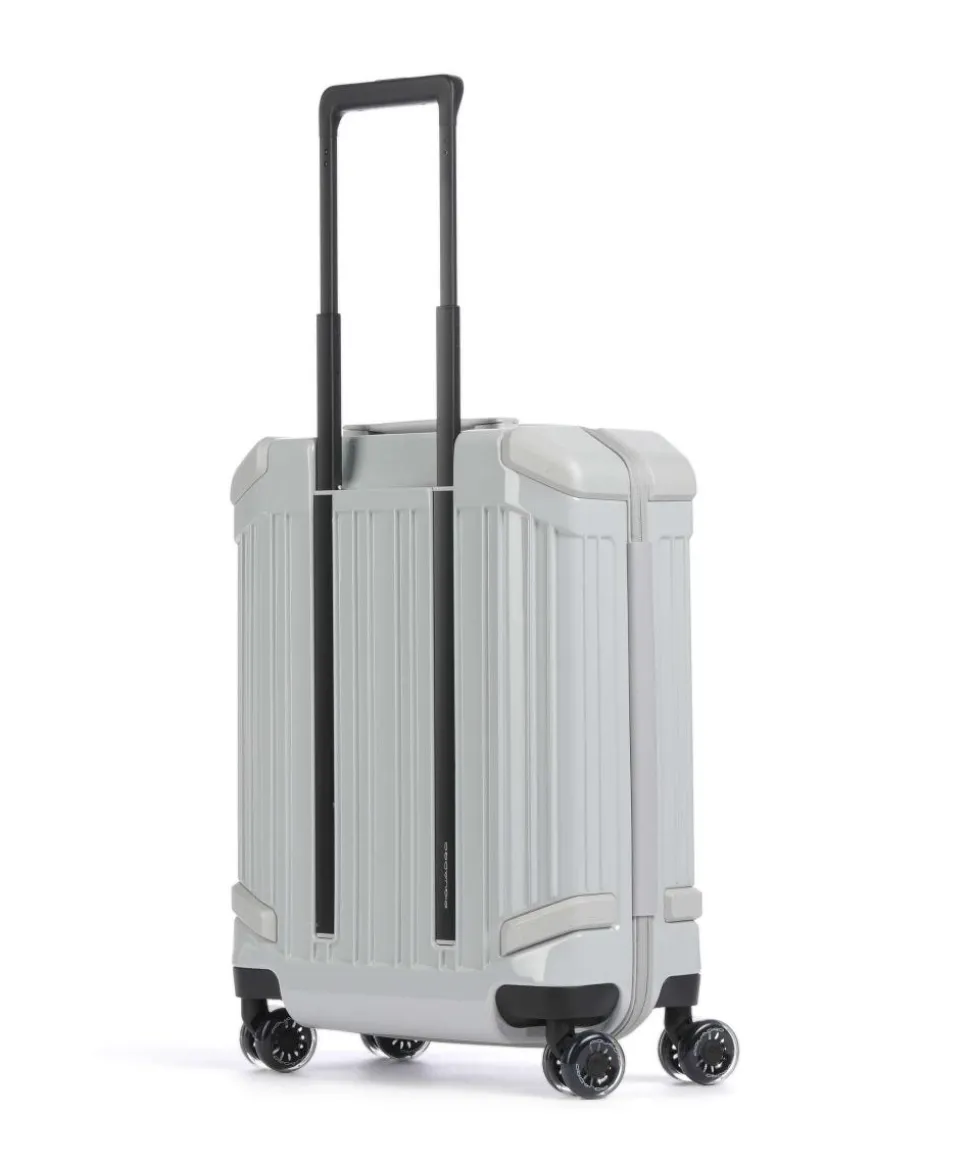 POP 4-Rollen Trolley hellgrau 55 cm