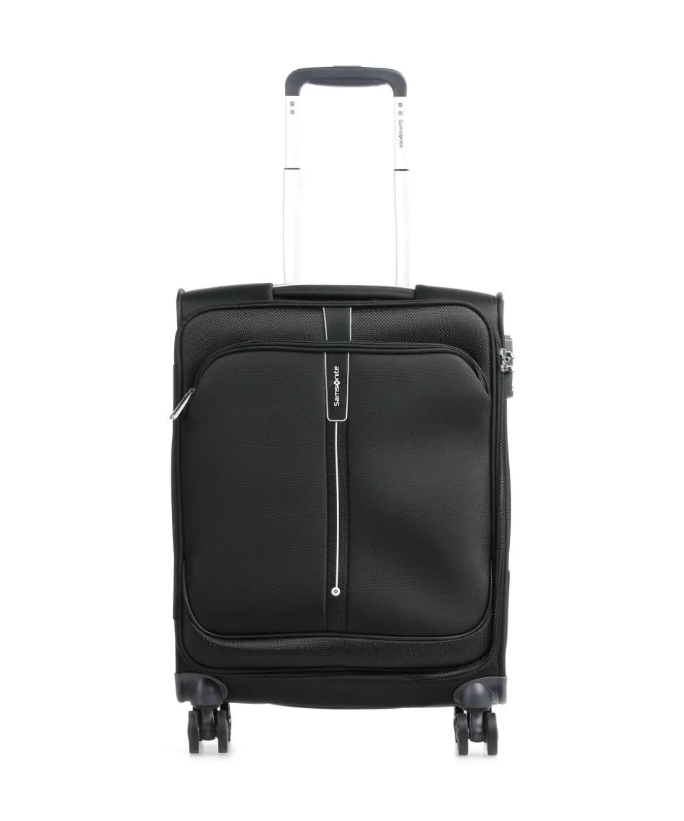 Popsoda 4-Rollen Trolley schwarz 55 cm