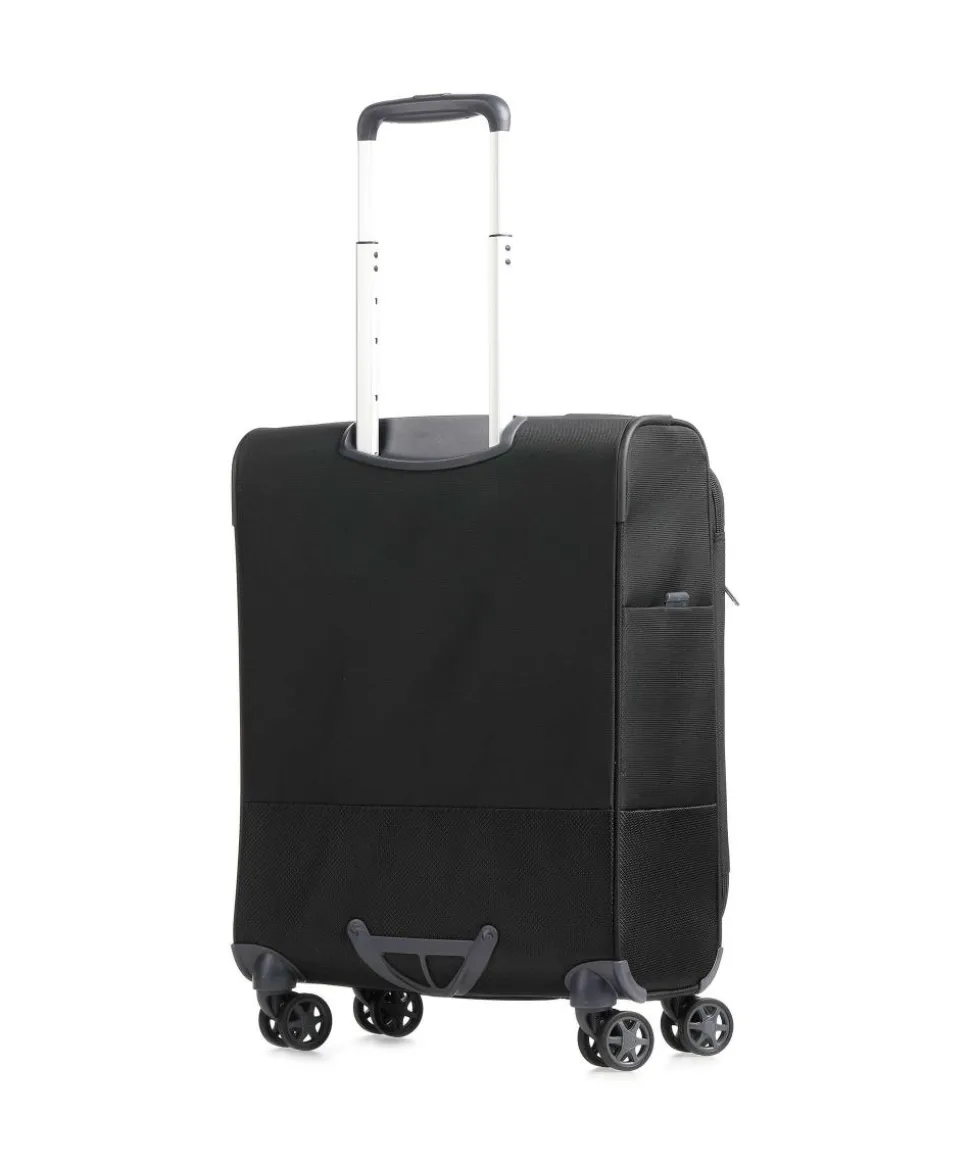 Popsoda 4-Rollen Trolley schwarz 55 cm