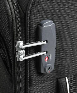 Popsoda 4-Rollen Trolley schwarz 55 cm