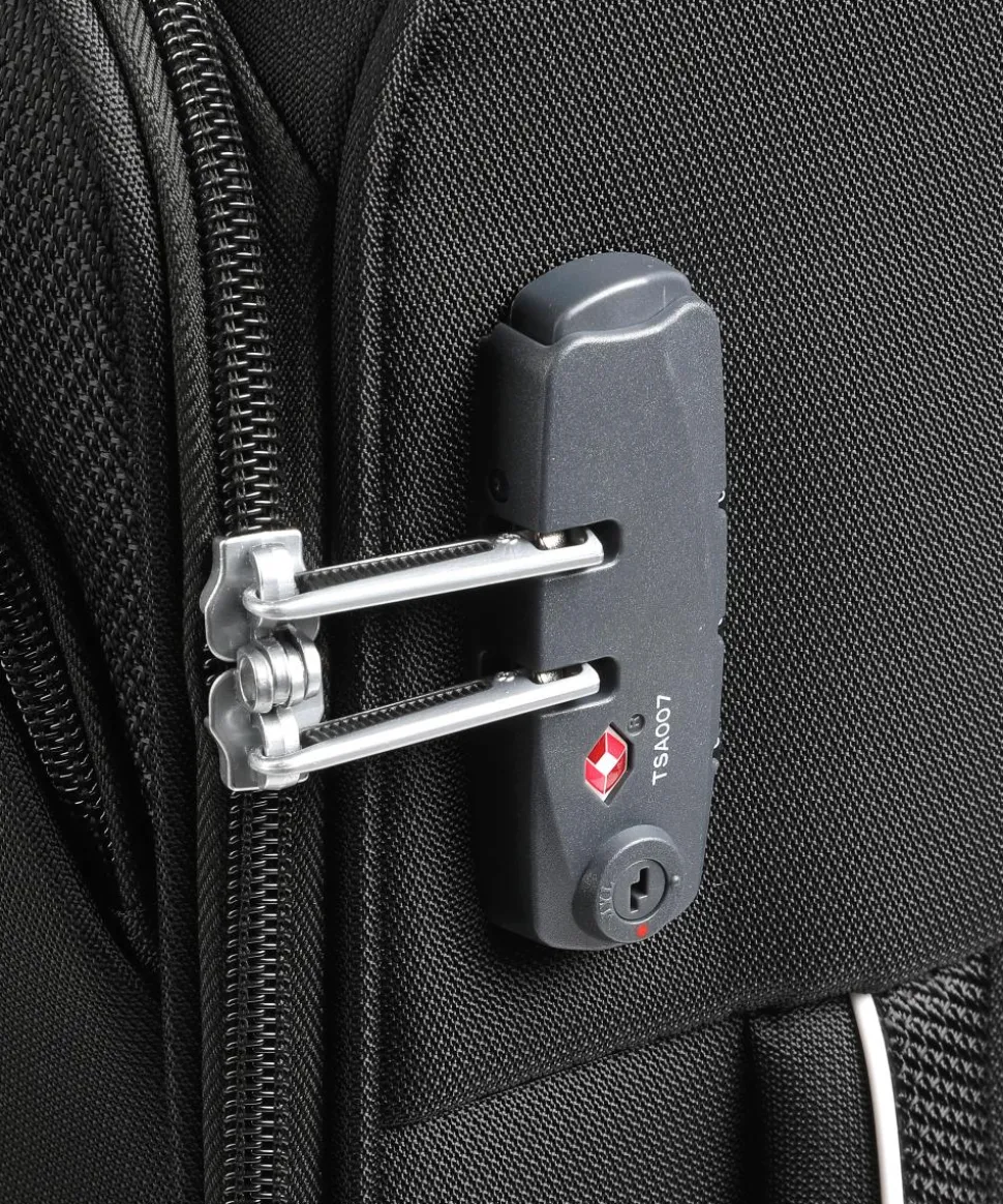 Popsoda 4-Rollen Trolley schwarz 55 cm