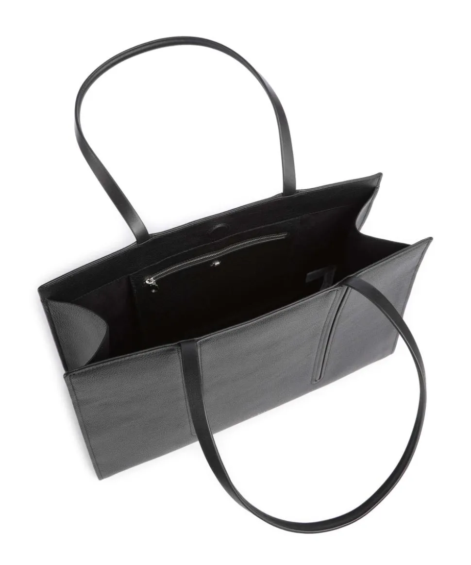 Portland Place Shopper genarbtes Rindsleder schwarz