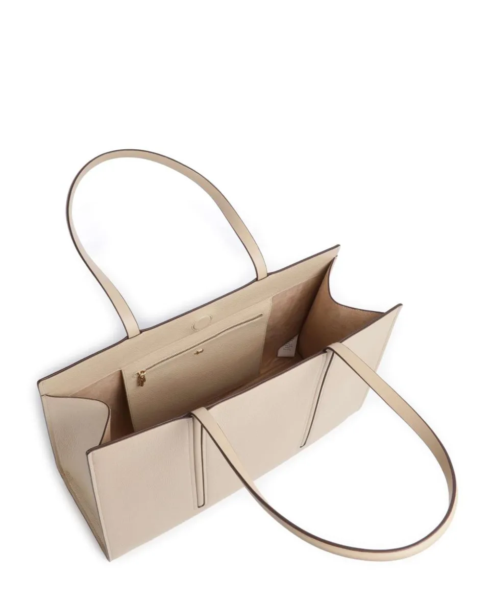 Portland Place Shopper genarbtes Rindsleder beige