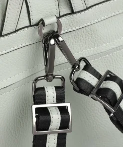 Porto Rico Nita Rucksack-Tasche genarbtes Kalbsleder mintgrün