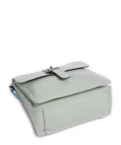 Porto Rico Nita Rucksack-Tasche genarbtes Kalbsleder mintgrün