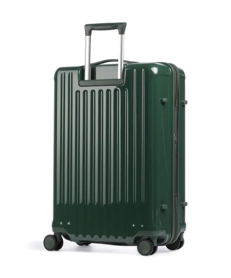 Positano 4-Rollen Trolley dunkelgrün 69 cm