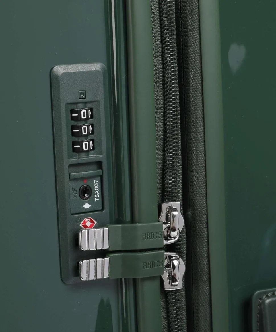 Positano 4-Rollen Trolley dunkelgrün 69 cm