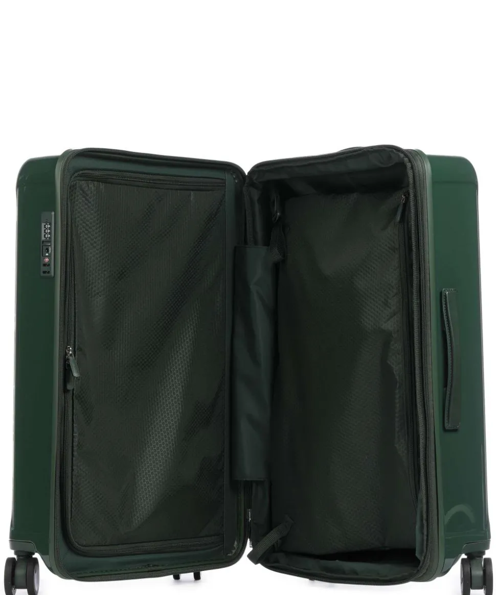 Positano 4-Rollen Trolley dunkelgrün 69 cm