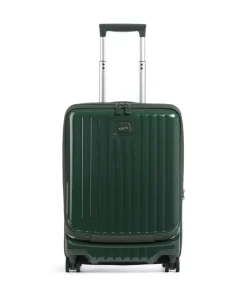 Positano 4-Rollen Trolley dunkelgrün 55 cm