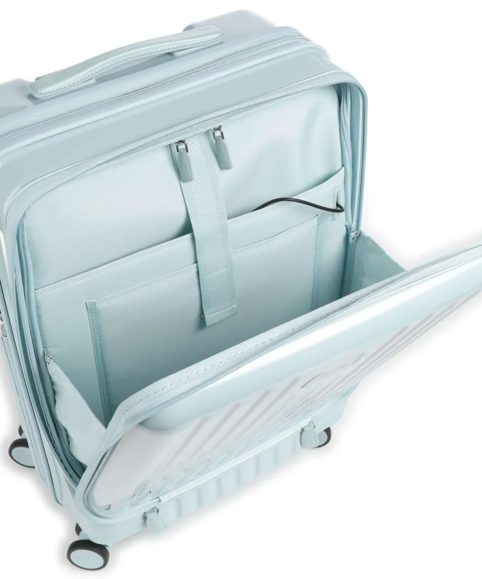 Positano 4-Rollen Trolley hellblau 55 cm