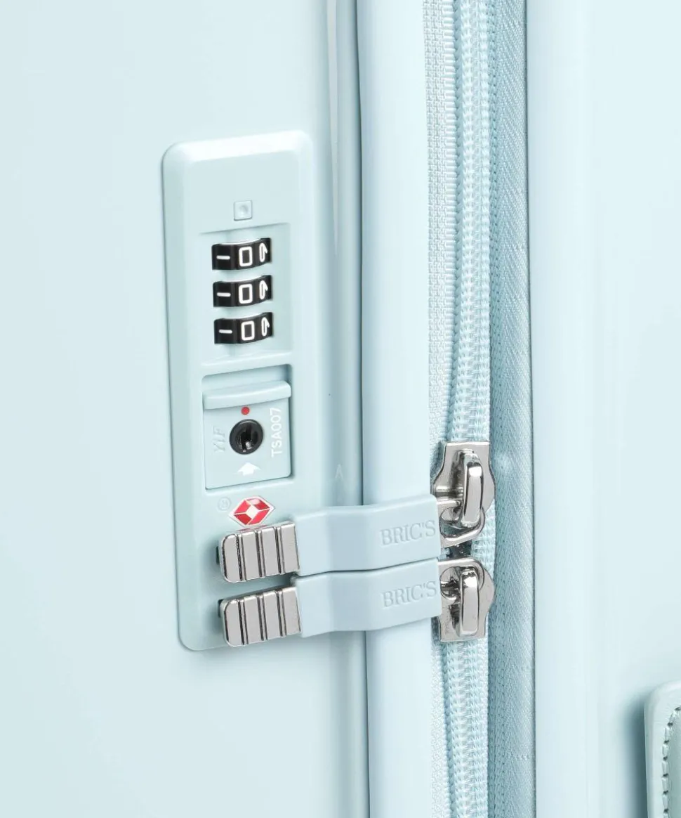 Positano 4-Rollen Trolley hellblau 69 cm