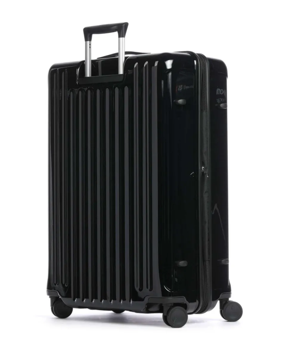 Positano 4-Rollen Trolley schwarz 78 cm