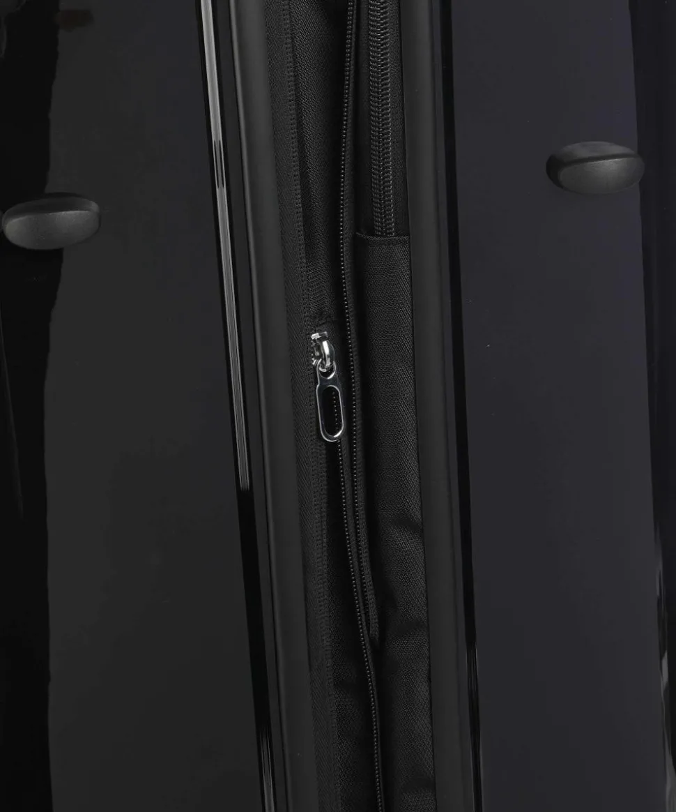 Positano 4-Rollen Trolley schwarz 78 cm