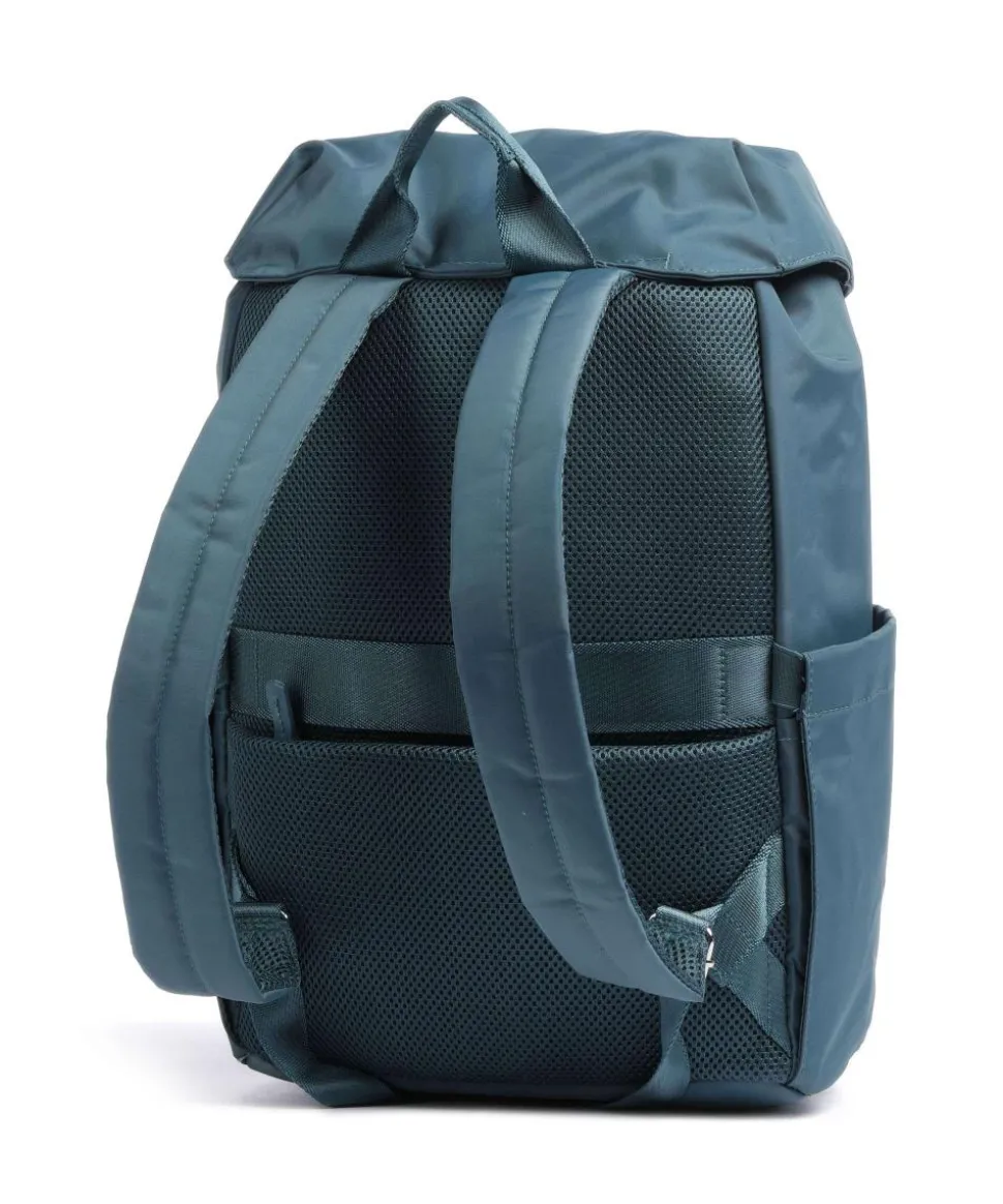 Positano Rucksack recyceltes Polyamid petrol