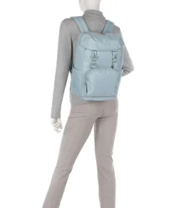 Positano Rucksack recyceltes Polyamid petrol