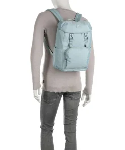 Positano Rucksack recyceltes Polyamid petrol