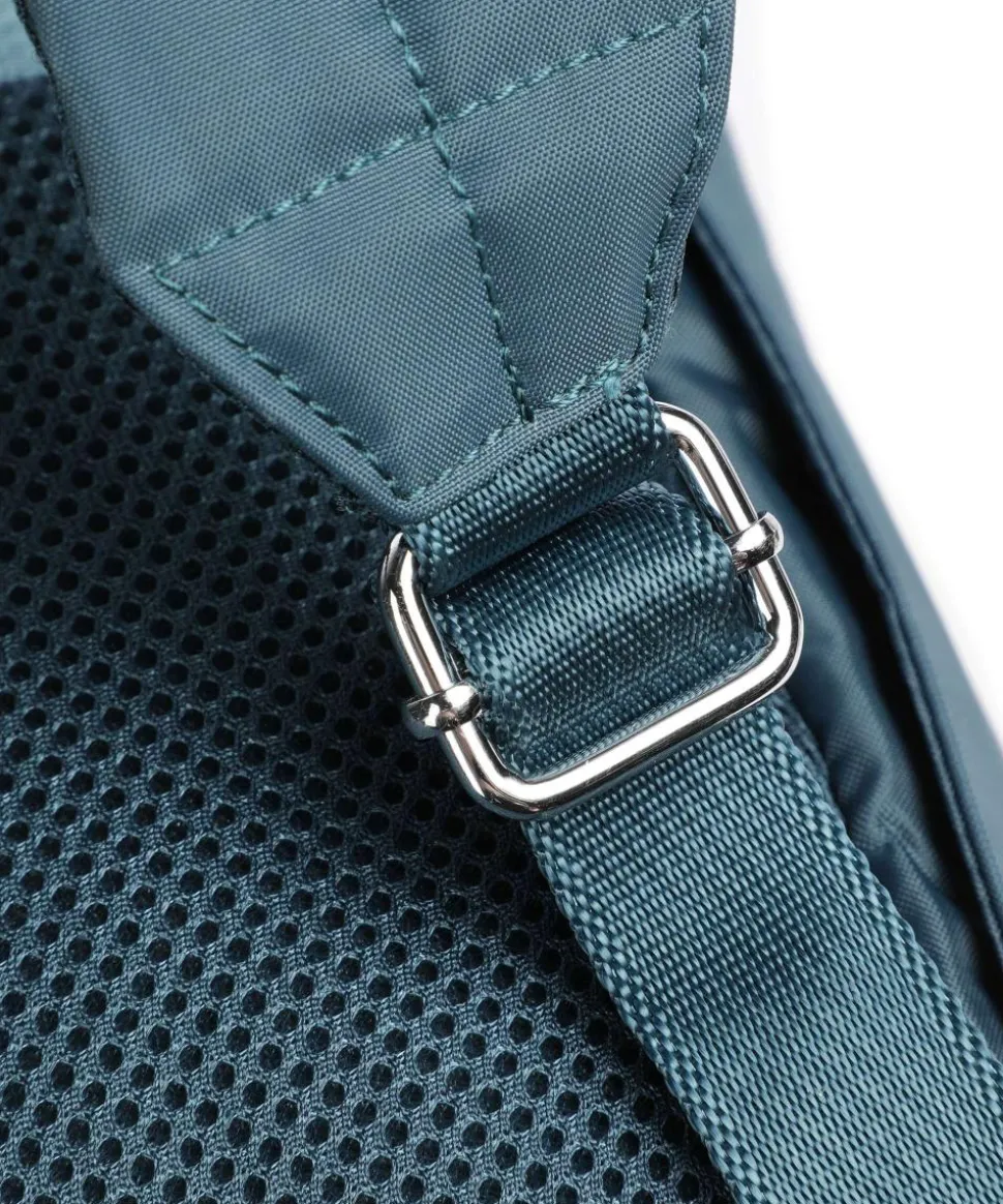 Positano Rucksack recyceltes Polyamid petrol