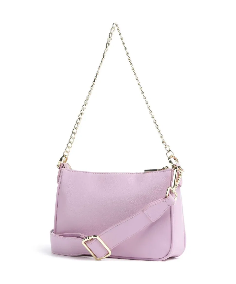 Pouch Charm Schultertasche Lederimitat violett