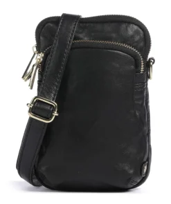 Power Field Handytasche Schafsleder schwarz