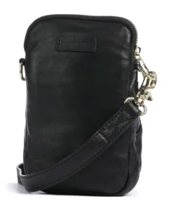 Power Field Handytasche Schafsleder schwarz