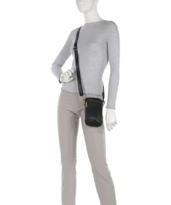 Power Field Handytasche Schafsleder schwarz