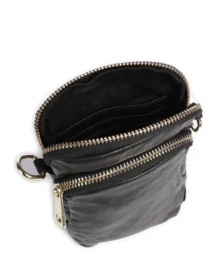Power Field Handytasche Schafsleder schwarz