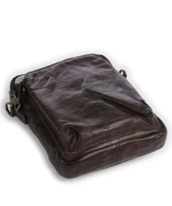 Power Field Umhängetasche Schafsleder dunkelbraun