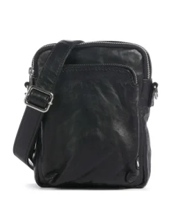 Power Field Umhängetasche Schafsleder schwarz