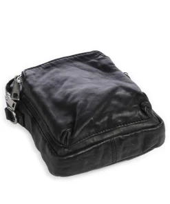 Power Field Umhängetasche Schafsleder schwarz