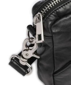 Power Field Umhängetasche Schafsleder schwarz