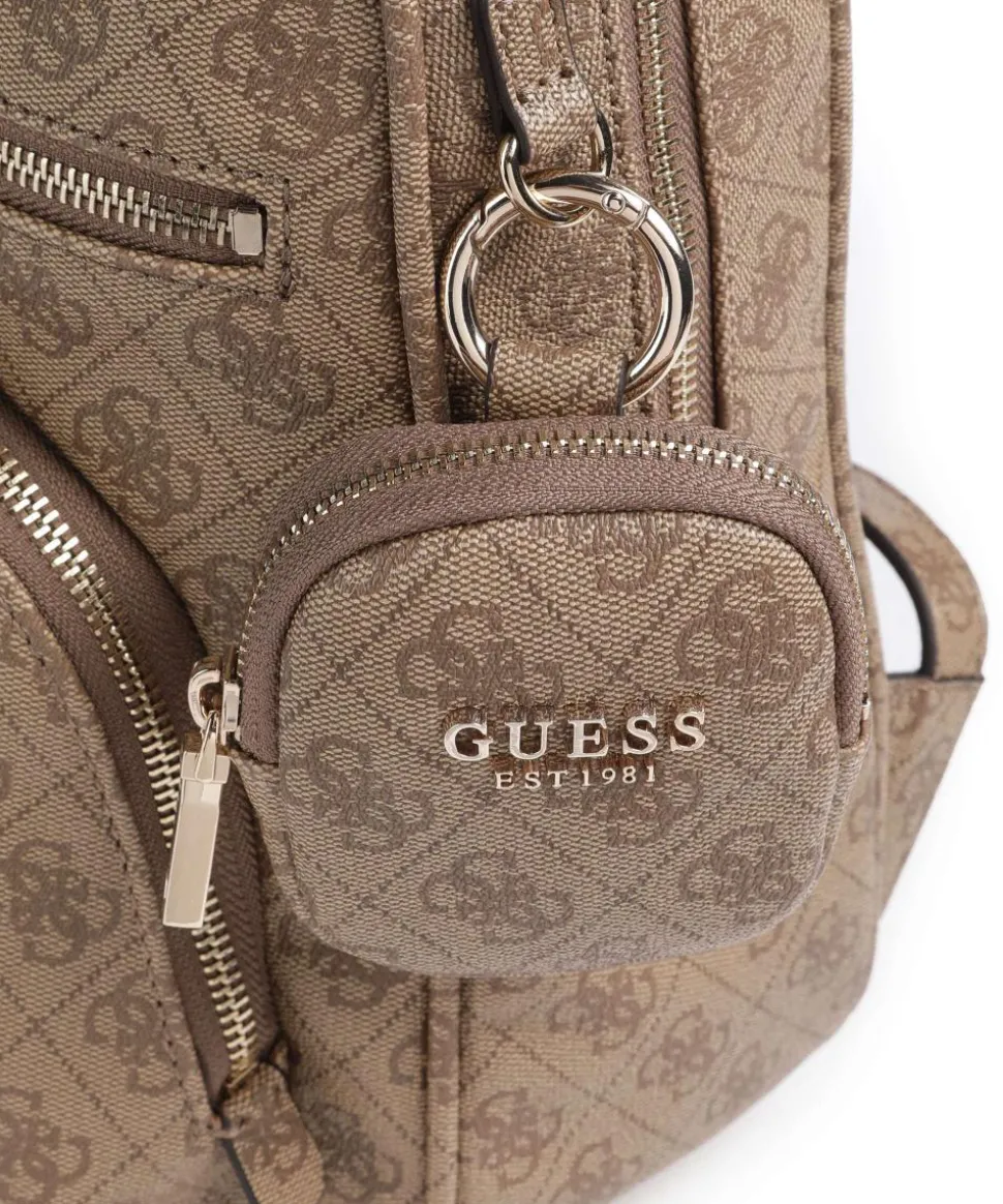 Power Play Rucksack 13″ Lederimitat hellbraun